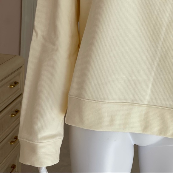 Madewell Ribbed Funnelneck Sweatshirt size Large - Picture 9 of 12